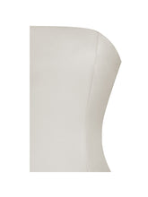 Load image into Gallery viewer, Adelina Butter Yellow Peplum Mermaid Gown with Lace-up Back
