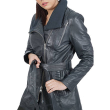 Load image into Gallery viewer, Daniela Leather Coat
