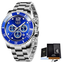 Load image into Gallery viewer, Multifunctional Mens Business Watch Luxury Military Quartz Stainless Steel Round Analog Wrist Watch For Men
