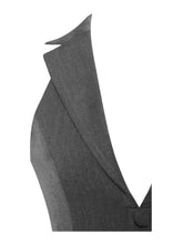 Load image into Gallery viewer, Hazel Grey Preppy Halter Neck Pleated Mini Dress
