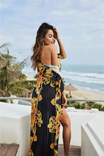 Load image into Gallery viewer, Printed Elegant One-Piece : Cover Up Swim Set
