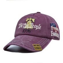 Load image into Gallery viewer, Women's Embroidered Cotton Baseball Cap | Retro Letter Style
