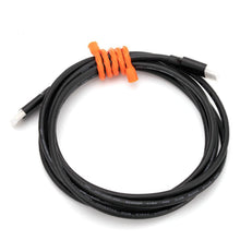 Load image into Gallery viewer, 10 Pcs 18 Inch Silicone Cable Ties Reusable Rubber Twist Ties for Indoor Outdoor
