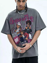 Load image into Gallery viewer, Cool Men's Graphic Tee, Comfy Half Sleeve Shirt for Men
