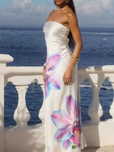 Load image into Gallery viewer, Stylish Printed : Tube Maxi Dress
