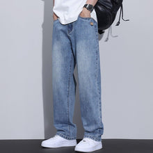 Load image into Gallery viewer, Fleece Lined American Style Retro Mens Straight Leg High Street Pants
