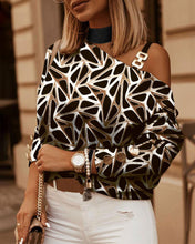 Load image into Gallery viewer, Women's Elegant Zip-Front Blouse
