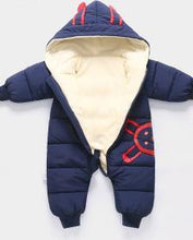 Load image into Gallery viewer, Baby Newborn Jumpsuit Snowsuit Warm Romper Cotton Jackets for baby Girl &amp; boy In Modern Desgn
