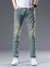 Load image into Gallery viewer, Trendy Washed Slim Fit Denim Jeans for Men
