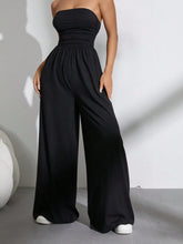 Load image into Gallery viewer, High-Waist Wide-Leg Pants &amp; Tube Top Set – 6 Colors, S–2XL
