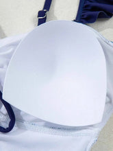 Load image into Gallery viewer, Cutout Ruffled Spaghetti Strap : One-Piece Swimwear
