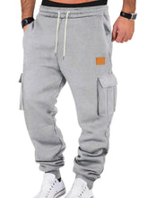 Load image into Gallery viewer, Men's Full Size Drawstring Cargo Jogger Pants Plus Size
