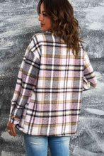 Load image into Gallery viewer, Classic Plaid Button Front Shirt Jacket with Breast Pockets Casual &amp; Minimalist Outerwear
