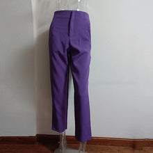 Load image into Gallery viewer, Women's High-Waisted Straight Leg Pants
