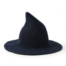 Load image into Gallery viewer, European American Halloween Wool Wizard Hat
