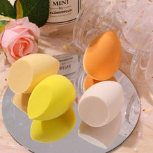 Load image into Gallery viewer, 4/pcs New Womens Beauty Egg Set Makeup Puff Set Colorful Cushion Cosmestic Sponge Egg Tool Wet and Dry Use Colorful Soft Design
