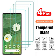 Load image into Gallery viewer, PixelGuard 4-Pack Tempered Glass Screen Protectors - 9H Impact Protection for Google Pixel 9, 8 Pro, 7, 6, 5, 4A, &amp; More
