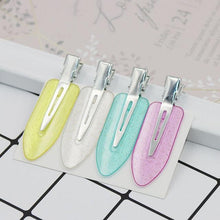 Load image into Gallery viewer, 4pcs/1pc No Bend Seamless Hair Clips Side Bangs Fix Fringe Barrette Makeup Washing Face Accessories Women Girls Styling Hairpins Gorgeous Hair Accessories For Women

