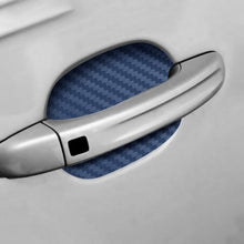 Load image into Gallery viewer, 4Pcs/Set Car Door Sticker Carbon Fiber Scratches Resistant Cover Auto Handle Protection Film Exterior Styling Accessories New Car Door Handle Cup Scratch Protector Scratches Protective Films Clear Side Sticker Scratches Car Door Protector Films
