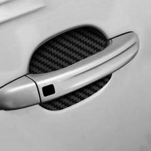 Load image into Gallery viewer, 4Pcs/Set Car Door Sticker Carbon Fiber Scratches Resistant Cover Auto Handle Protection Film Exterior Styling Accessories New Car Door Handle Cup Scratch Protector Scratches Protective Films Clear Side Sticker Scratches Car Door Protector Films
