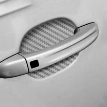 Load image into Gallery viewer, 4Pcs/Set Car Door Sticker Carbon Fiber Scratches Resistant Cover Scratches Resistant Cover Auto Handle Protection Film Exterior Styling Accessories Door Sticker Carbon Fiber Scratches Resistant Cover Car Handle Protection Film Exterior Styling Accessories
