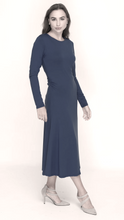 Load image into Gallery viewer, Side Ruched Dress- Bamboo Jersey
