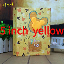 Load image into Gallery viewer, 5 Inch 200photos 7 inch  100photos  Insert Pockets Children Album Cartoon  Interleaf Handmade DIY Photo Albums Birthday Gift  Family Scrapbook Albums Family Anniversary Gift For Couple
