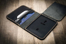 Load image into Gallery viewer, Minimalist Badge Wallet - Black
