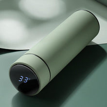 Load image into Gallery viewer, 500ml Stainless Steel Intelligent Insulation Water Bottle Vacuum Bottle Insulation Touch Intelligent Temperature Display  Intelligent Touch Display Temperature 304 Stainless Steel Thermos Water Bottle
