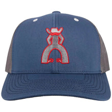 Load image into Gallery viewer, HOOey Punchy (Blue/Grey) - Trucker Cap
