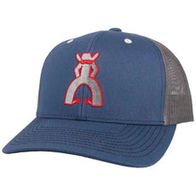 Load image into Gallery viewer, HOOey Punchy (Blue/Grey) - Trucker Cap
