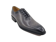 Load image into Gallery viewer, Burnished Calfskin Lace-Up Oxford Grey
