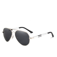 Load image into Gallery viewer, Aviation Luxury Aluminum Magnesium Gold Fashion Polarized Lens Sunglasses Men/Women Driving Mirror Sunglasses  Military Style
