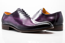 Load image into Gallery viewer, Burnished Calfskin Belt Purple
