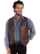 Load image into Gallery viewer, Scully Open Range (507 Leather) – Men's Vest
