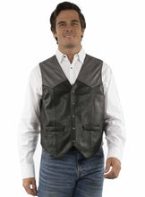 Load image into Gallery viewer, Scully Open Range (507 Leather) – Men's Vest

