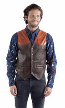 Load image into Gallery viewer, Scully Open Range (507 Leather) – Men's Vest
