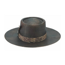 Load image into Gallery viewer, Bullhide Unusual - Bangora Straw Gambler Hat
