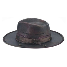 Load image into Gallery viewer, Bullhide Living On The Road - Bangora Straw Cowboy Hat
