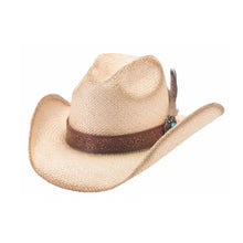 Load image into Gallery viewer, Bullhide Moonshine - Genuine Panama Straw Cowboy Hat
