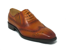 Load image into Gallery viewer, Burnished Calfskin Belt Cognac
