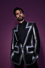 Load image into Gallery viewer, Barabas Chiba Rhinestone Blazer 5BL03
