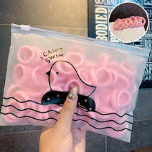 Load image into Gallery viewer, 50PCS/Set 3 CM Ring Elastic Hair Bands For Girls Rubber Bands Ponytail Holder Scrunchies Soft Fashion Hair Styling Accessories Ponytail Holders For Women
