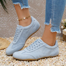 Load image into Gallery viewer, Women's Retro Runner Suede Flat Sneakers

