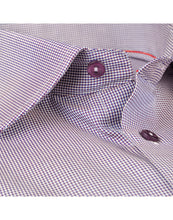 Load image into Gallery viewer, Made in Italy Dress Shirts// Lav Micro Check - contemporary fit
