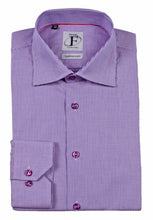 Load image into Gallery viewer, Made in Italy Dress Shirts// Lav Micro Check - contemporary fit
