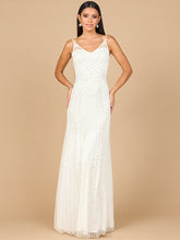 Load image into Gallery viewer, Beaded Gown with Cowl Back
