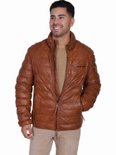 Load image into Gallery viewer, Scully 512 Ribbed Leather - Men's Leather Jacket
