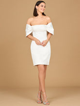 Load image into Gallery viewer, Off Shoulder Bridal Short with Bow
