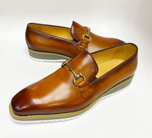 Load image into Gallery viewer, Calfskin Slip-On Horsebit Loafer Cognac
